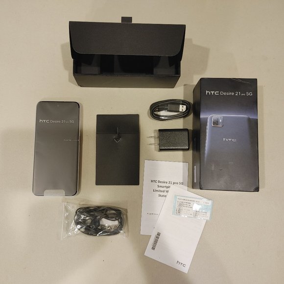 NEW Purple HTC Desire 21 pro 5G 128GB/8GB 6.7" dual SIM 48MP snapdragon 690 - Picture 5 of 8